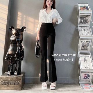 🎀QUẦN TÂY ỐNG LOE FORM DÁNG SIÊU ĐẸP - HÀNG QC CAO CẤP