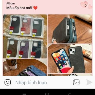 Ốp điện thoại mẫu mới hót nhất của năm