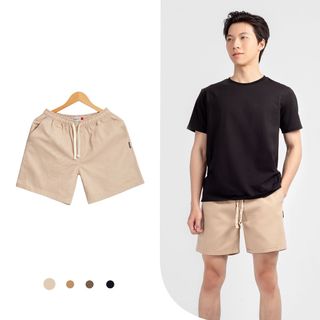 Quần short kaki nam OBAHA cạp chun