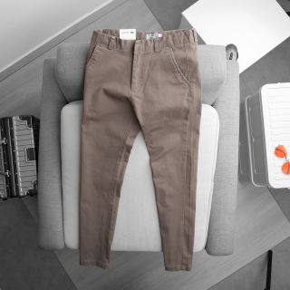 Quần dài nam kaki chất liệu co giãn dày dặn , mềm mại, mịn không ra màu, mẫu mới 2023