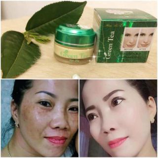 Kem trà xanh green tae