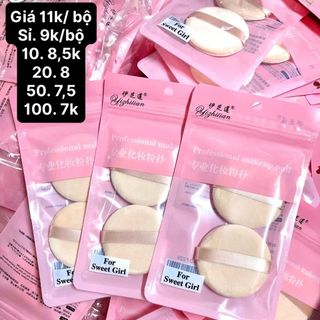 Set 2 bông phấn giá sỉ