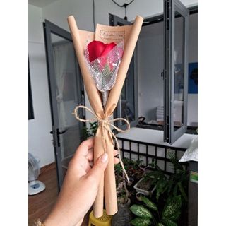 Bó hoa hồng sáp loại 1 bông