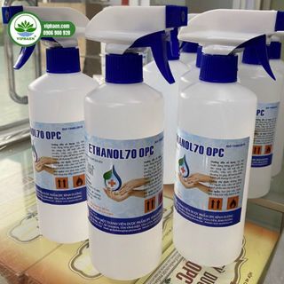 Cồn sát khuẩn y tế Ethanol 70 OPC 500ml giá sỉ