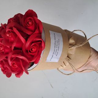 Bó hoa hồng sáp 7 bông