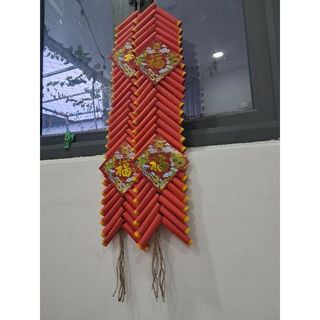 Dây pháo mô hình, dây pháo giả trang trí tết.