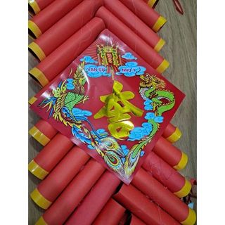 Dây pháo mô hình, dây pháo giả trang trí tết.