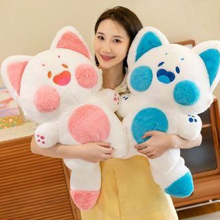 Gấu Bông Mèo Dudu Dễ Thương 6 Màu Full Size Mèo Nhồi Bông Mềm Mại Dễ Thương Cho Bé Và Bạn Gái