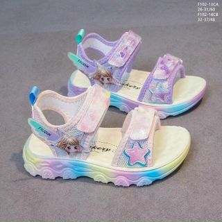 Sandal trẻ em họa tiết bé gái xinh xắn F102