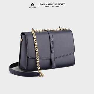Túi đeo chéo da nữ họa tiết sọc giữa Yuumy Seasand YN148 nhiều màu