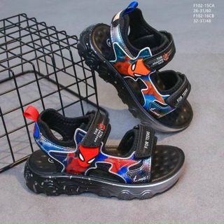 Sandal trẻ em họa tiết siêu nhân F102
