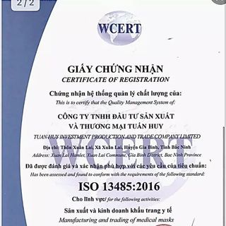 Khẩu trang kf94 Tuấn Huy