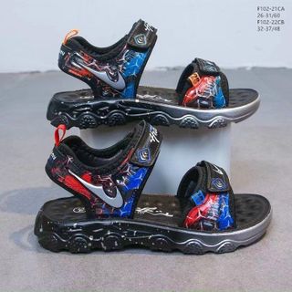 Sandal trẻ em quai ngang dán cá tính F102