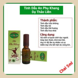 Tinh dầu an phụ khang  trị viêm phụ khoa viêm lộ tuyến cổ tử cung 20ml50