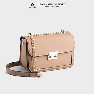 Túi đeo chéo da nữ khóa cao cấp Yuumy Seasand YN144 nhiều màu