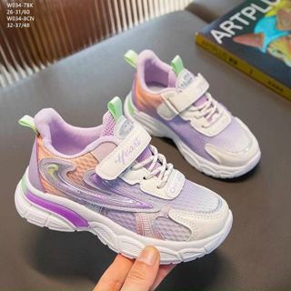 Giày thể thao trẻ em đế độn cá tính W034