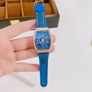 Đồng hồ da franmulerh mặt số mới