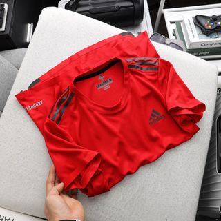 Áo thun thể thao nam, áo thun chạy bộ thời trang nam, chất thun ép boding vải xuất dư - size từ 55kg - 85kg