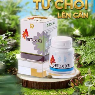 Giảm cân thảo mộc detox x3
