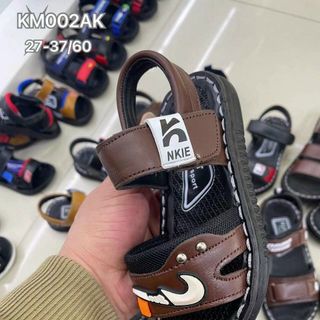 Sandal trẻ em quai ngang chất da đẹp KM02 giá sỉ