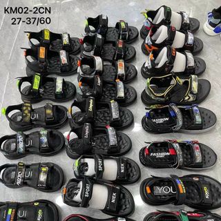 Sandal trẻ em quai ngang chất da đẹp KM02