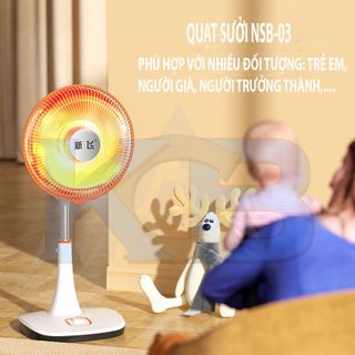 Quạt Sưởi NSB-03 800W
