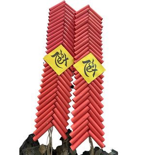 Mô hình dây pháo giả trang trí tết, trang trí tết