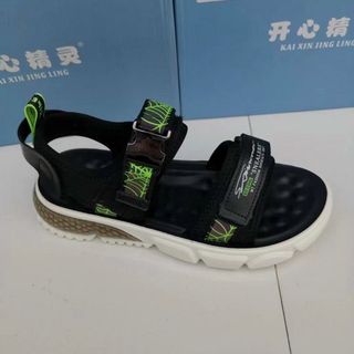 Sandal trẻ em màu đen họa tiết nhện đẹp