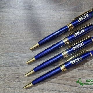 Bút Kim Loại Xoay Thân Khắc logo theo yêu cầu