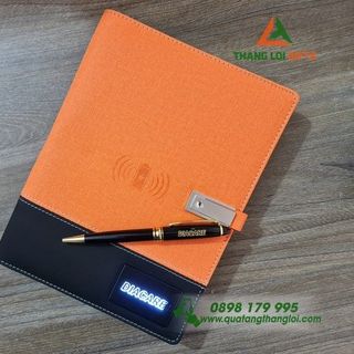 Sổ Tay Đa Năng- Phát Sáng logo- khắc logo theo yêu cầu