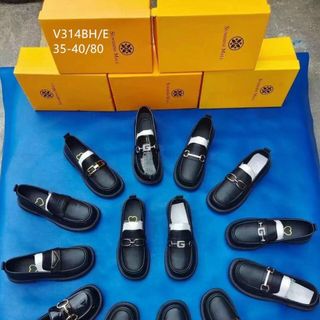 Giày lười nữ chất da mềm đẹp V314