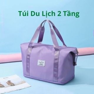 Túi Du Lịch 2 Tầng Đựng Đồ Cá Nhân Nữ, Nam Đi Du Lịch, Đi Tập Gym, Về Quê, Đi Công Tác