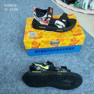 Sandal trẻ em chất da mềm đi học V309