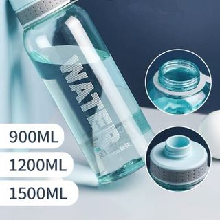 Bình nước thể thao/Bình tập GYM/bình nước nhân viên văn phòng/Bình nước đẹp dung tích 900ml XANH/HỒNG