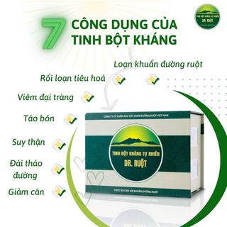 Tinh Bột Kháng hộp 480g