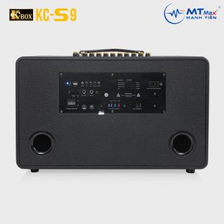 Loa Di Động KCBOX S9 – bản nâng cấp 600w 2 micro