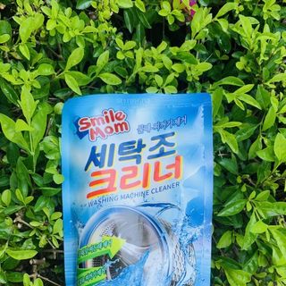 BỘT TẨY LỒNG MÁY GIẶT HÀN QUỐC SANDOKKAEBI SMILE MOM GÓI 450G