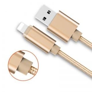 Cáp sạc bọc dù Lightning eData dài 1m cho iPhone/iPad giá sỉ