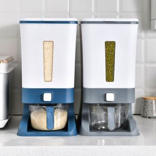 THÙNG ĐỰNG GẠO CHỐNG ẨM MỐC 12KG 3 TRONG 1 Giữ Gạo Không Ẩm Mốc, Bảo Quản Gạo Lâu Dài