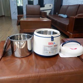 Nồi Ủ Nhiệt Đa Năng SEKA 2.5 Lít Chất Liệu Inox 304 - Nồi Ủ Hầm Thức Ăn Dùng Được Cho Bếp Từ Hàng Chính Hãng