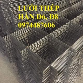 Lưới thép hàn phi 6 ô 100x100, 150x150, 200x200 đổ bê tông giá sỉ