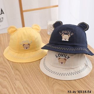 Mũ tròn gấu S1-4y M118.54