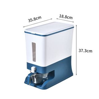 THÙNG ĐỰNG GẠO CHỐNG ẨM MỐC 12KG 3 TRONG 1 Giữ Gạo Không Ẩm Mốc, Bảo Quản Gạo Lâu Dài