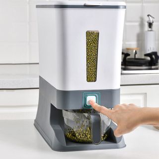 THÙNG ĐỰNG GẠO CHỐNG ẨM MỐC 12KG 3 TRONG 1 Giữ Gạo Không Ẩm Mốc, Bảo Quản Gạo Lâu Dài