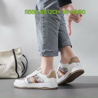 Giày thể thao nữ da mềm kiểu dáng sang chảnh R560