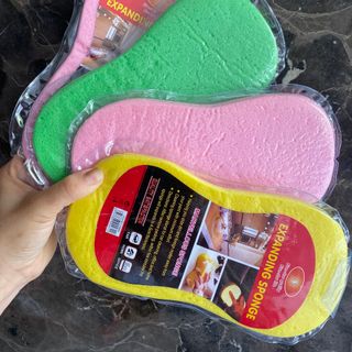 Miếng mút bọt biển tạo bọt lau rửa xe