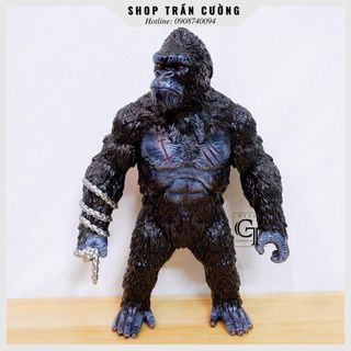 Mô hình figure | Mô hình Khỉ Đột Gorilla - King Kong Uy Quyền (Size 31cm)