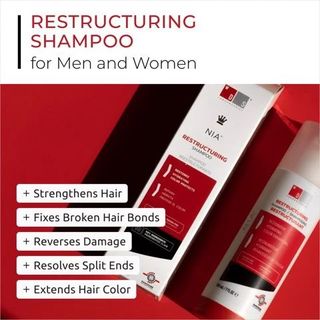 NIA SHAMPOO 205ml - Dầu gội tái cấu trúc.