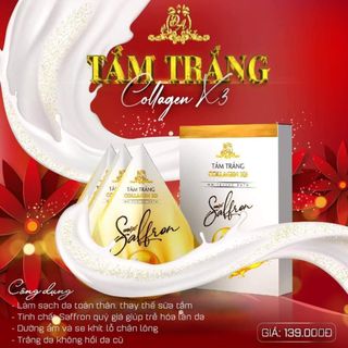 Tắm trắng colagen x3