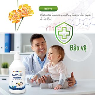 [ SẢN PHẨM MỚI] SỮA TẮM GỘI CHO BÉ KHÔNG CAY MẮT 3 IN 1 SMILE BUBBLE 500ml